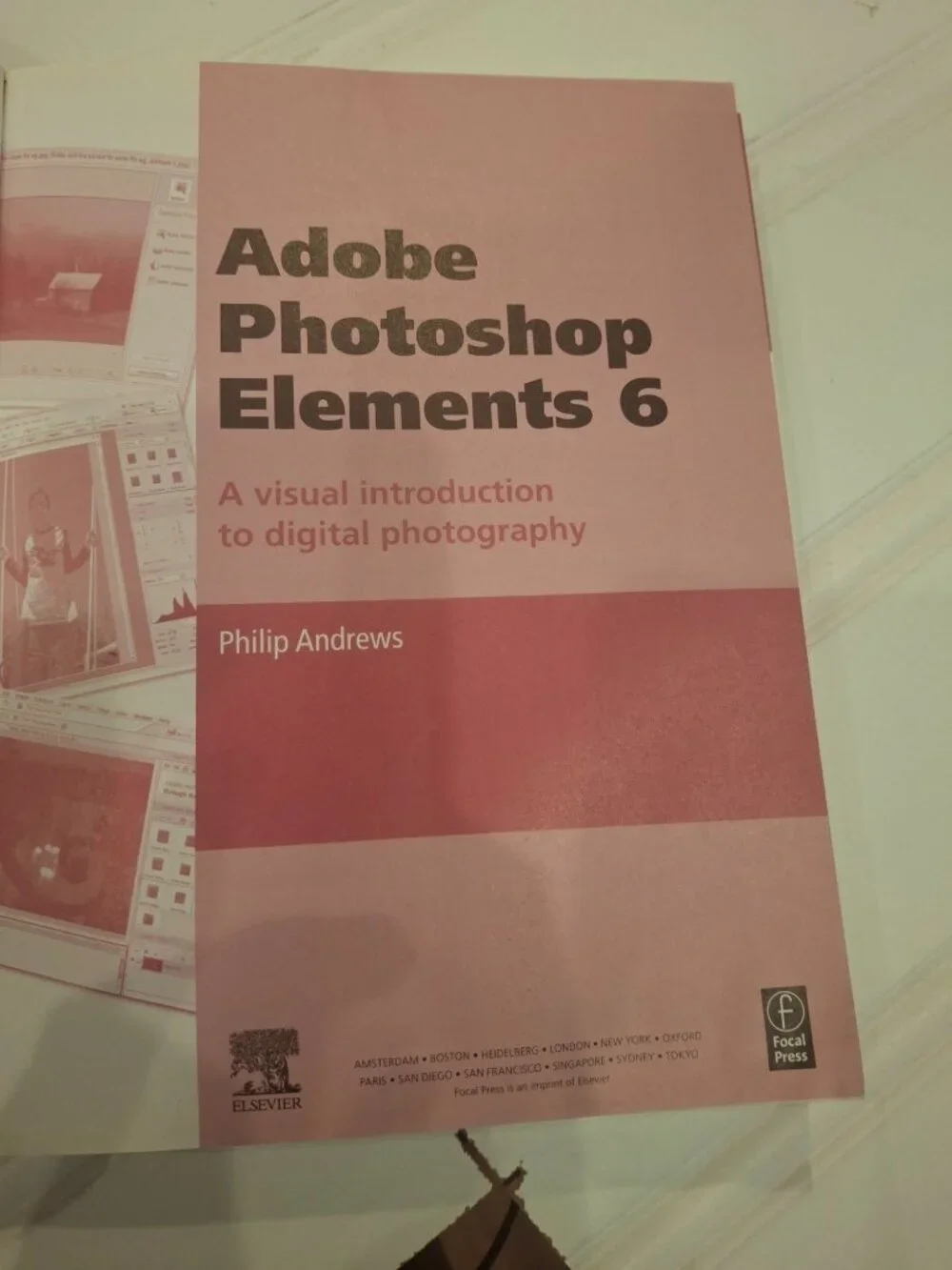 Adobe Photoshop Elements 6 Guide Book Philip Andrews 2008 w/CD